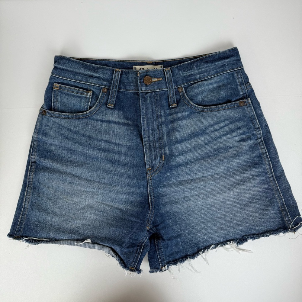 Madewell‎ The Perfect Jean Short Size 26 High Rise Cutoff Denim